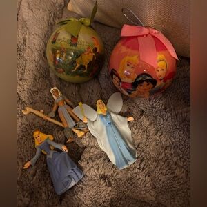 Disney Princess ornament lot
